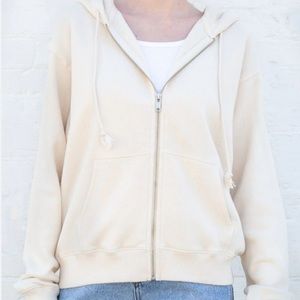 Brandy Melville zip up hoodie!